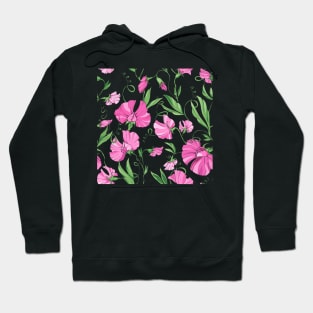 pink sweet pea Hoodie